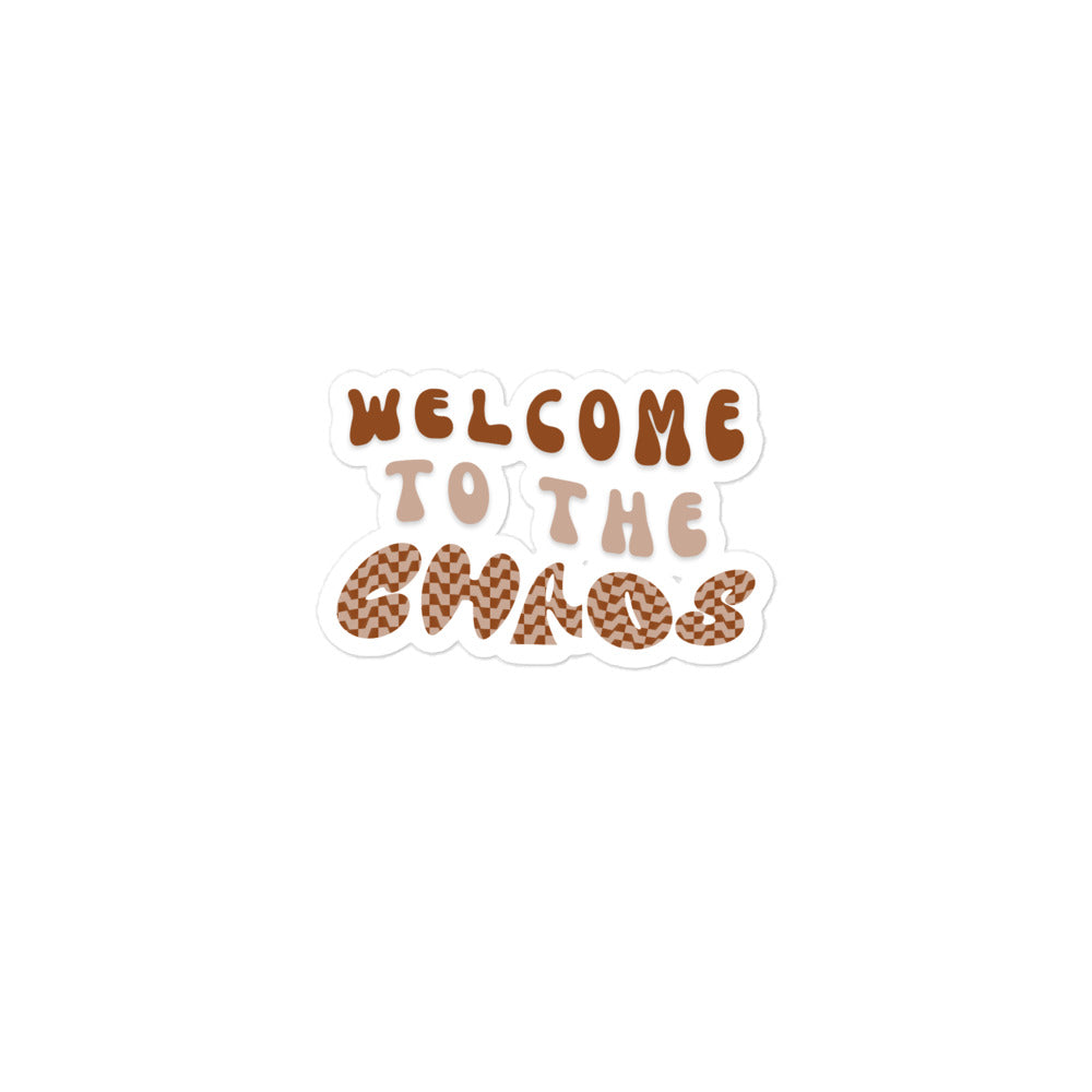 Welcome to the Chaos sticker